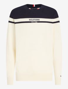 COLORBLOCK GRAPHIC C NK SWEATER, Tommy Hilfiger