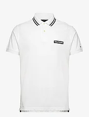 Tommy Hilfiger - MONOTYPE BADGE REG POLO - polo shirts - white - 0