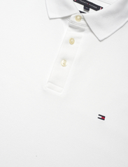 Tommy Hilfiger - MONOTYPE FLAG CUFF SLIM FIT POLO - poloshirts - white - 2
