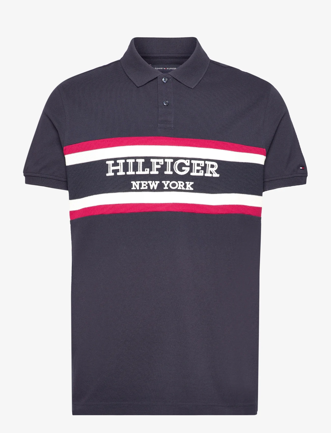 Tommy Hilfiger - MONOTYPE COLORBLOCK  REG POLO - kortermede - desert sky - 0