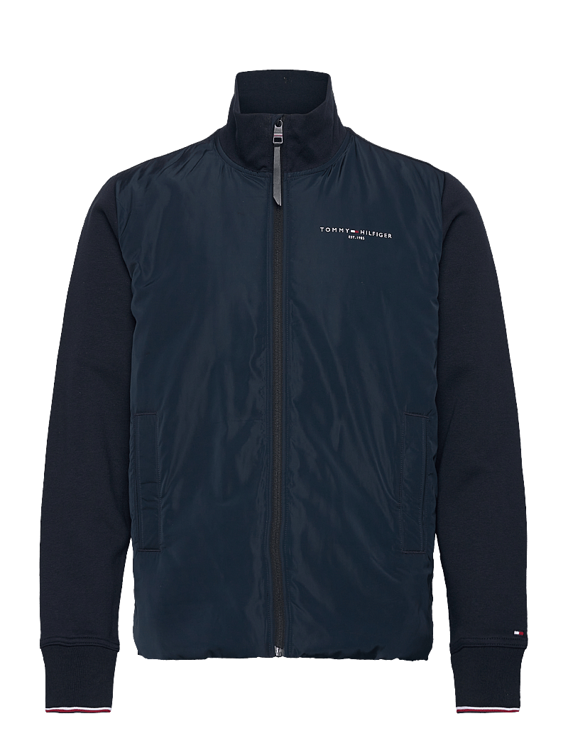 Tommy Hilfiger Tommy Logo Mix Media Stand Zip (TOHMW0MW33652) Hybrid-Jacken