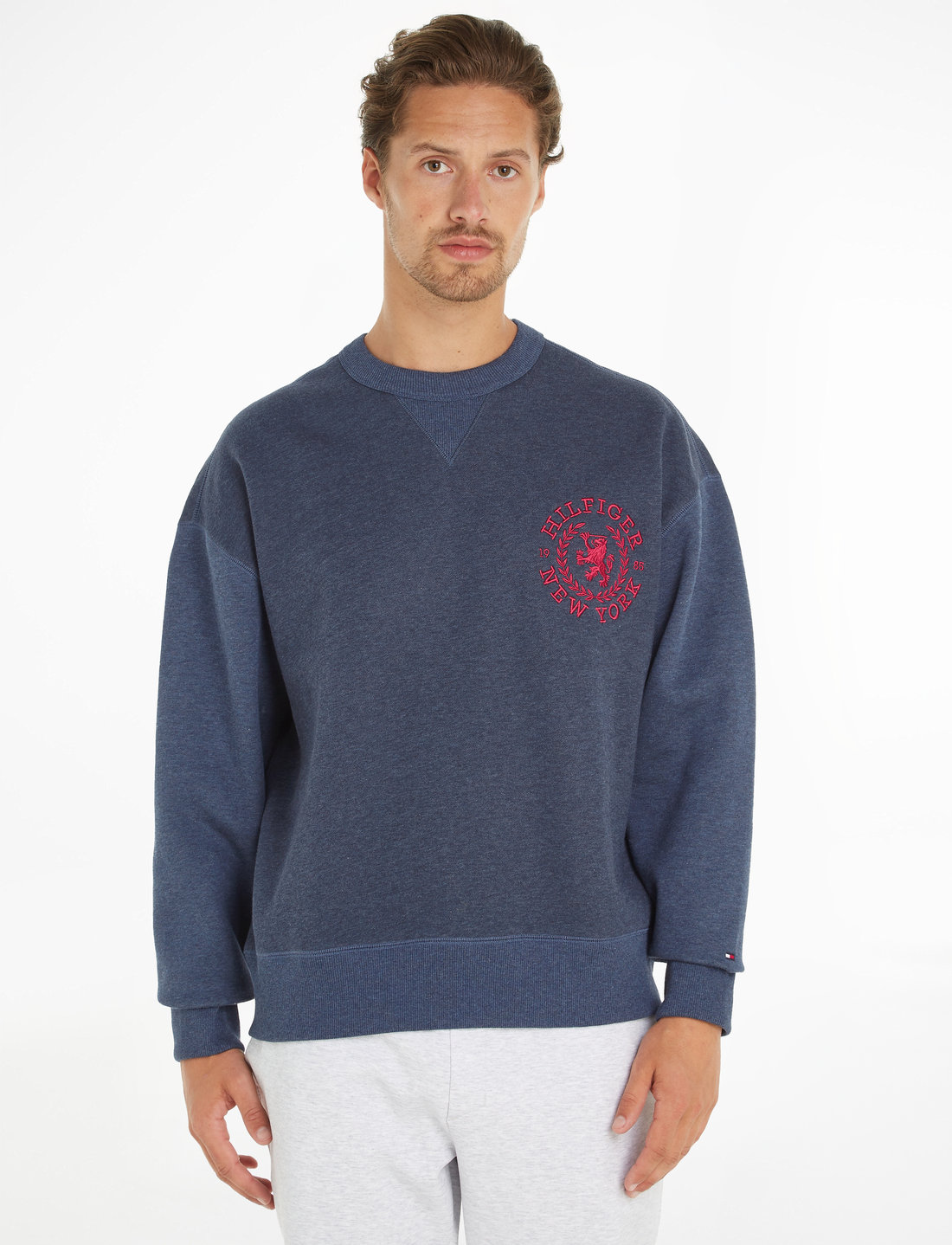 Tommy Hilfiger Small Crest Crewneck Sweatshirts Boozt