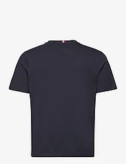 Tommy Hilfiger - MONOTYPE CHEST STRIPE TEE - short-sleeved t-shirts - desert sky - 1