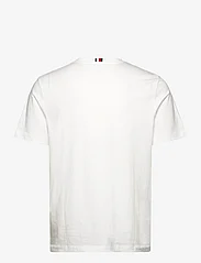 Tommy Hilfiger - MONOTYPE CHEST STRIPE TEE - basic t-shirts - white - 1
