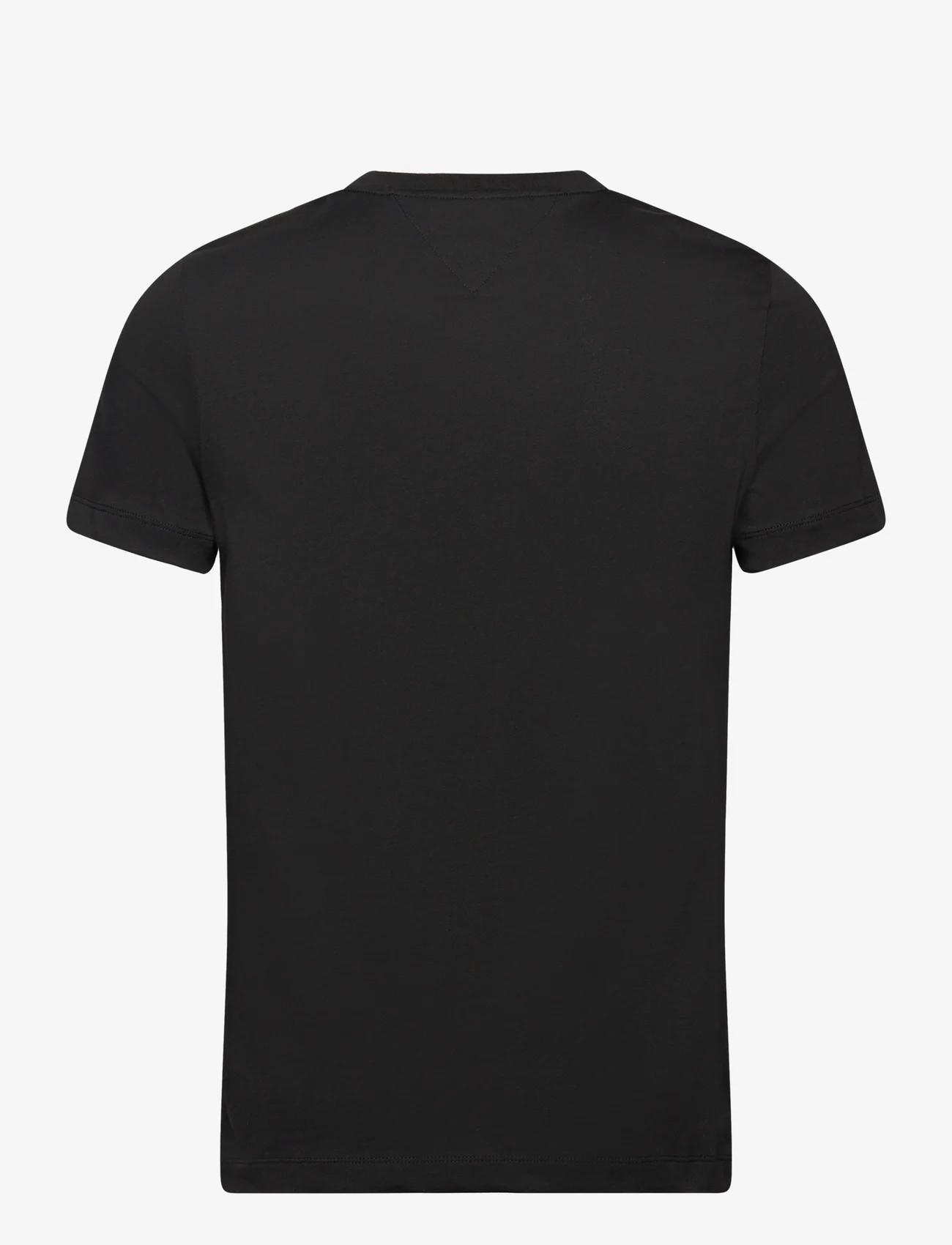Tommy Hilfiger - ARCH VARSITY TEE - basic t-shirts - black - 1