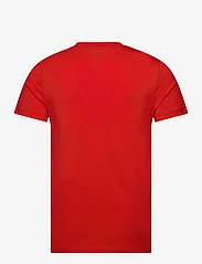 Tommy Hilfiger - ARCH VARSITY TEE - basis-t-skjorter - fierce red - 1