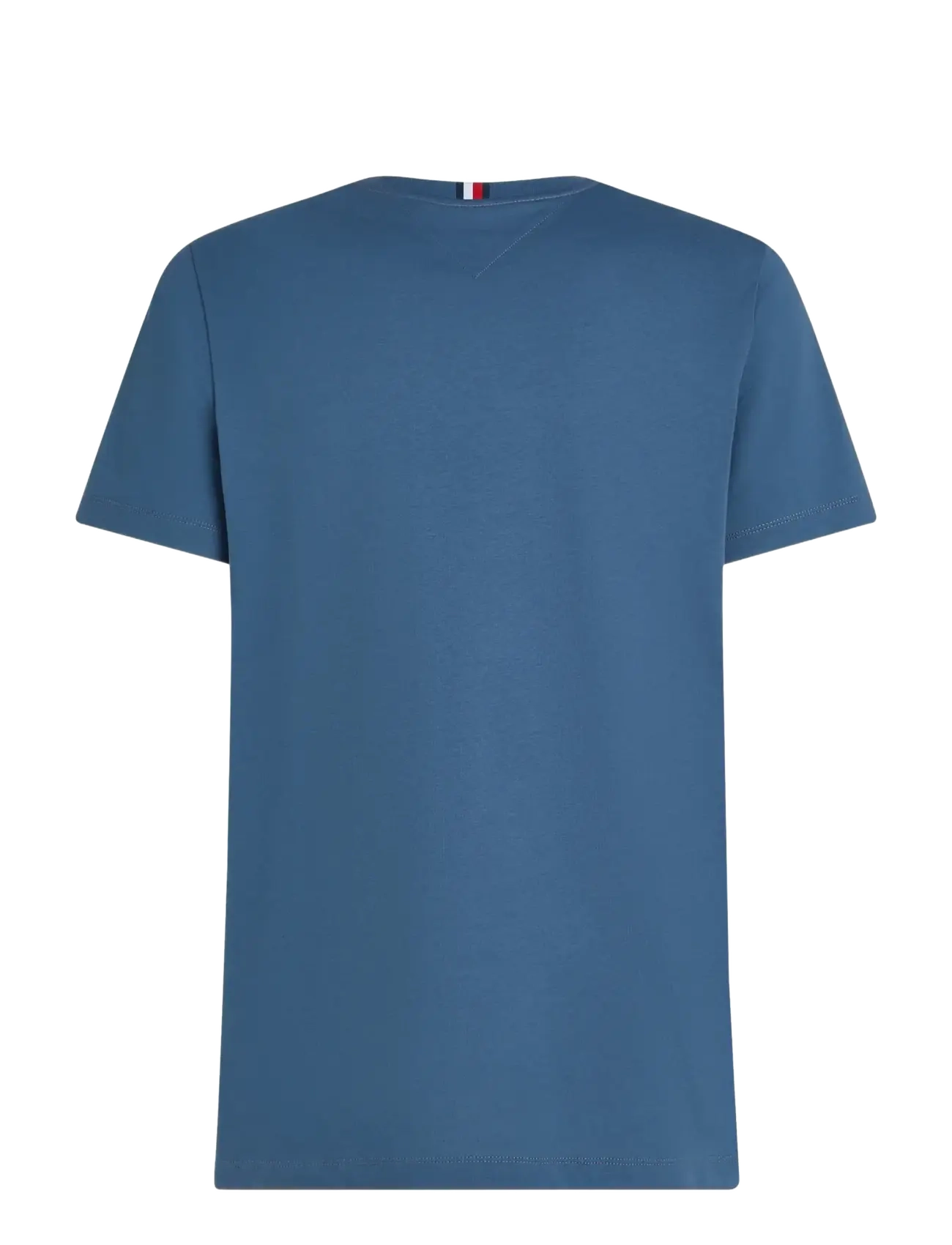 Tommy Hilfiger - SCRIPT LOGO TEE - stutterma bolir - aegean sea - 2