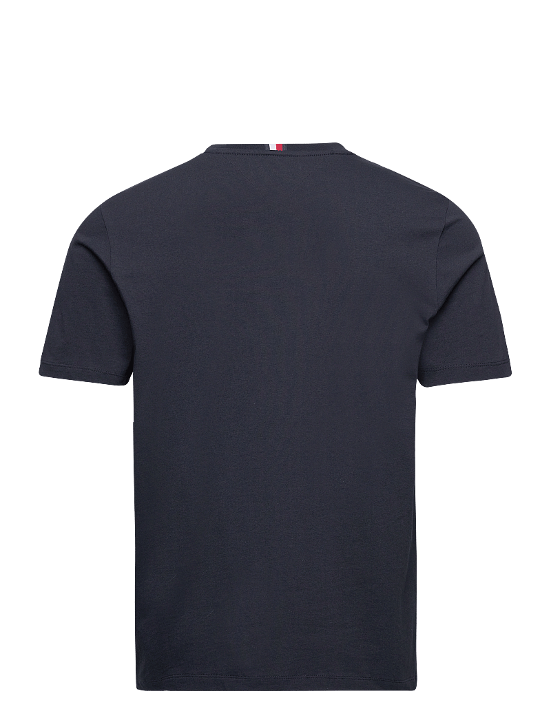 Tommy Hilfiger - SCRIPT LOGO TEE - kortärmade t-shirts - desert sky - 2