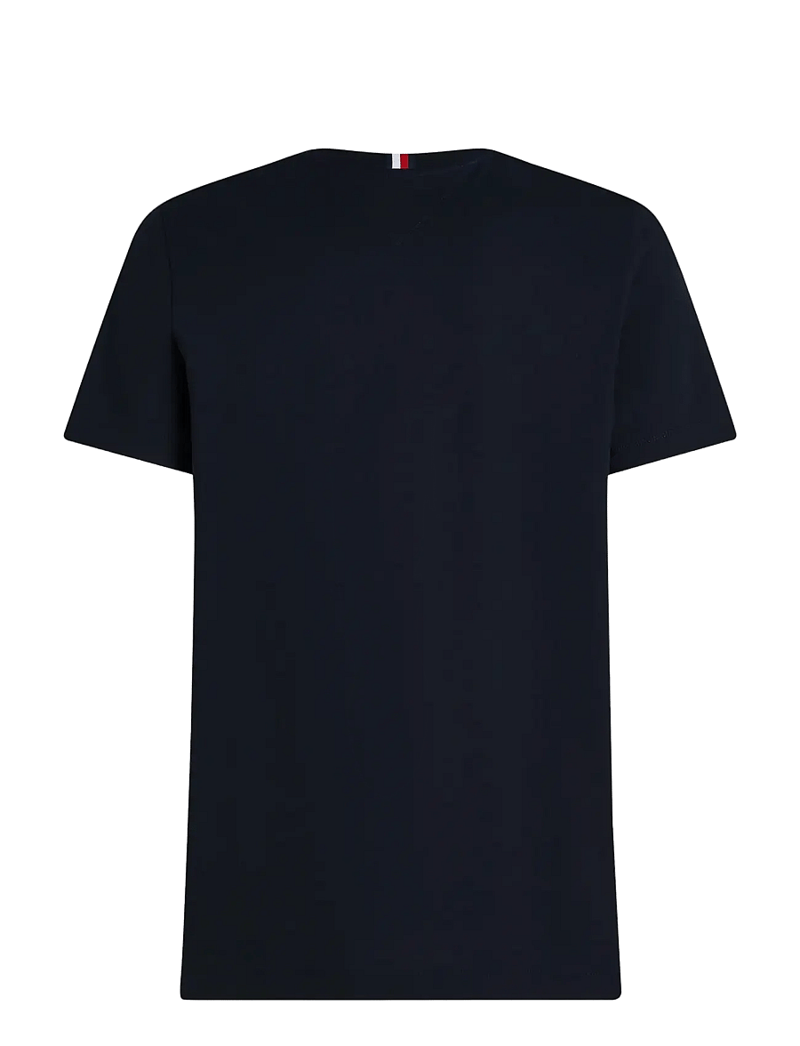 Tommy Hilfiger - SCRIPT LOGO TEE - kortärmade t-shirts - desert sky - 2