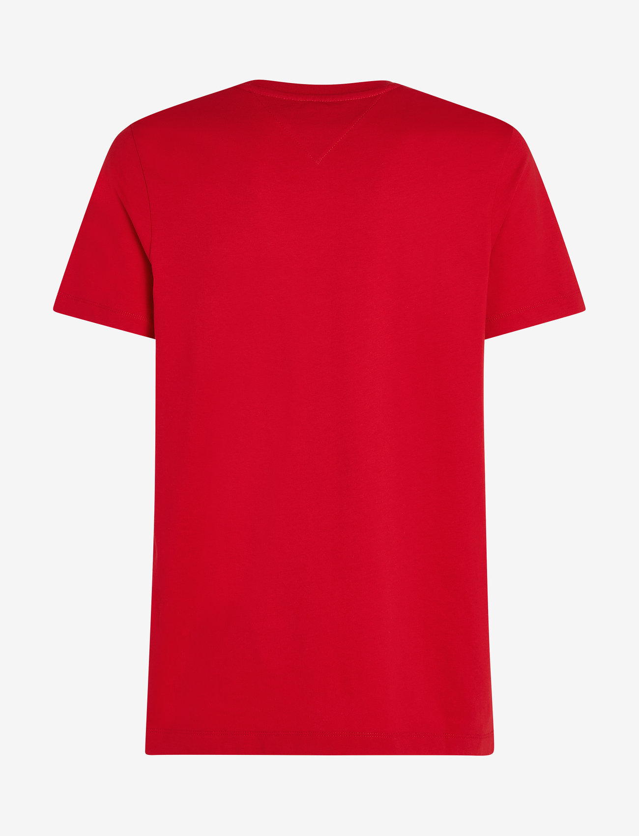 Tommy Hilfiger - SCRIPT LOGO TEE - höstkläder - medium red - 4
