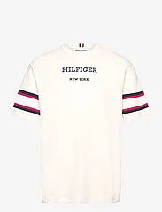 Tommy Hilfiger - MONOTYPE SLEEVE COLOURBLOCK TEE - kurzärmelige - calico - 0