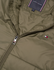 Tommy Hilfiger - PACKABLE RECYCLED QUILT BOMBER - vårjackor - army green - 2
