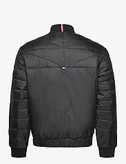 Tommy Hilfiger - PACKABLE RECYCLED QUILT BOMBER - spring jackets - black - 1