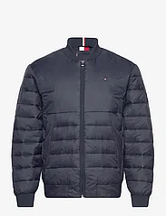 Tommy Hilfiger - PACKABLE RECYCLED QUILT BOMBER - wiosenne kurtki - desert sky - 0