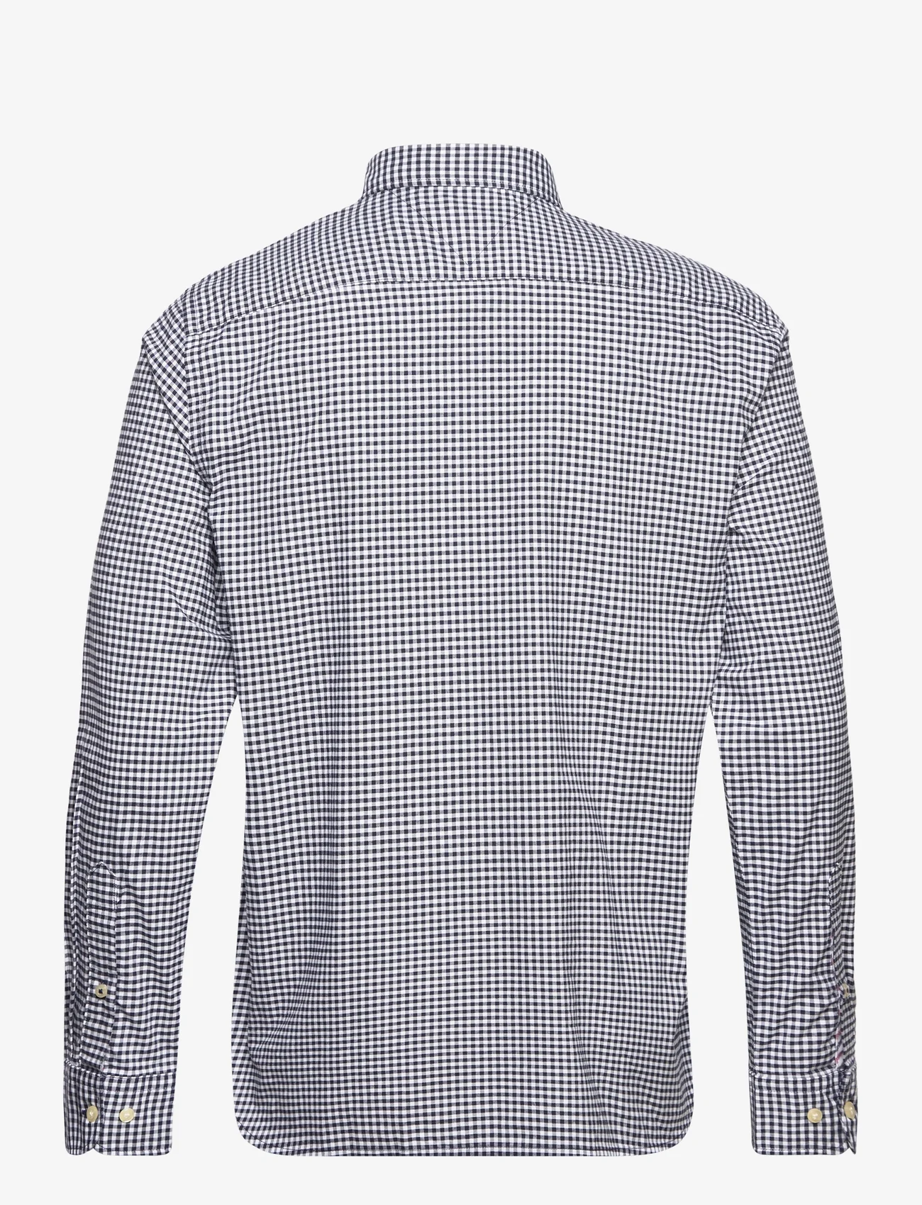 Tommy Hilfiger - 1985 OXFORD GINGHAM RF SHIRT - checkered shirts - carbon navy / optic white - 1