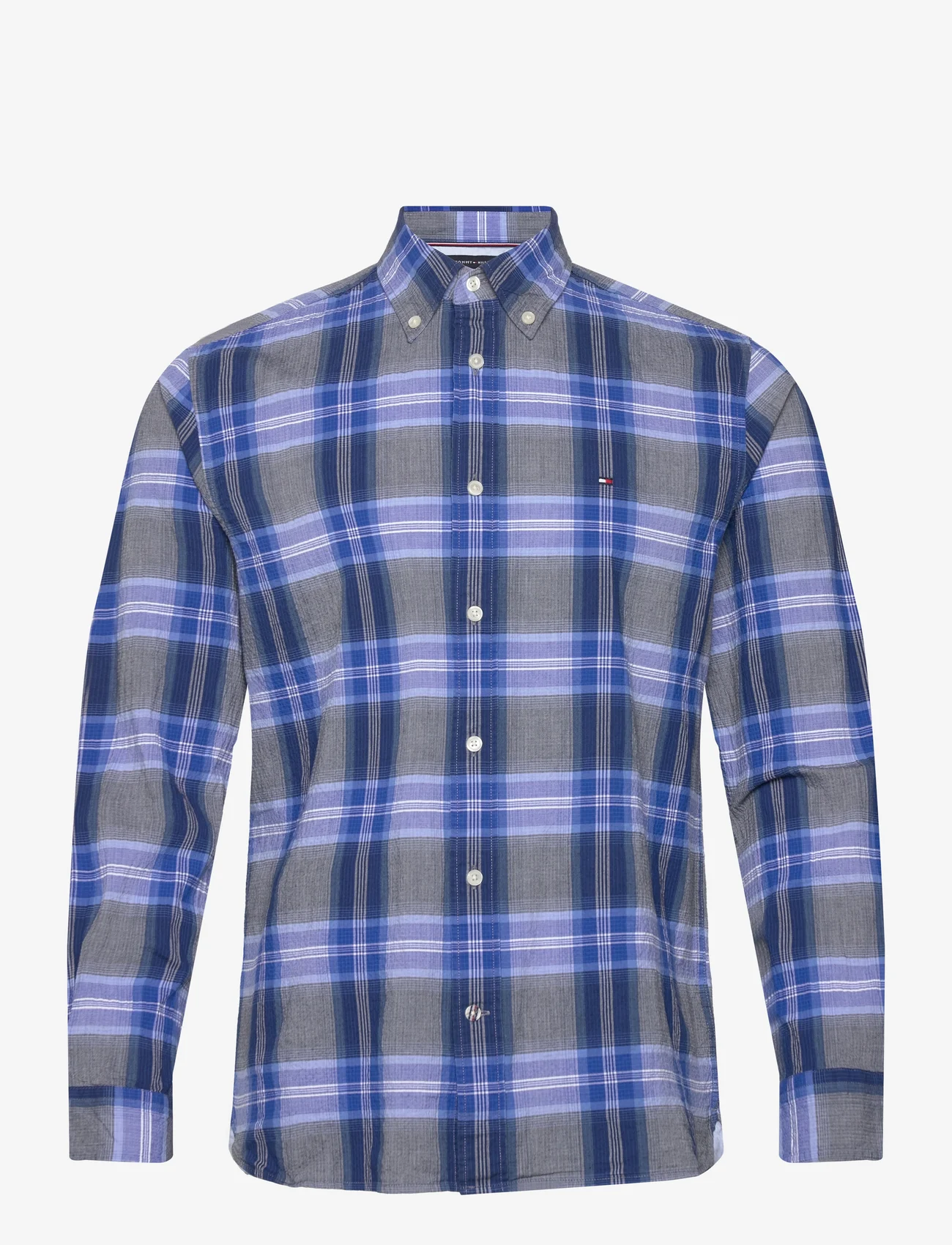 Tommy Hilfiger - FLEX TEXTURED TARTAN RF SHIRT - chemises décontractées - ultra blue / multi - 0