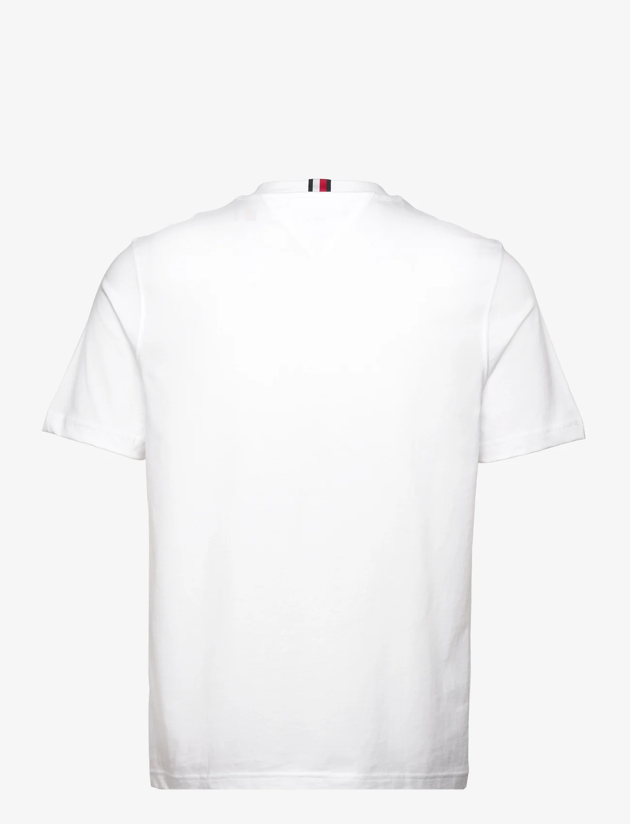 Tommy Hilfiger - VARSITY H TEE - kortärmade t-shirts - white - 1