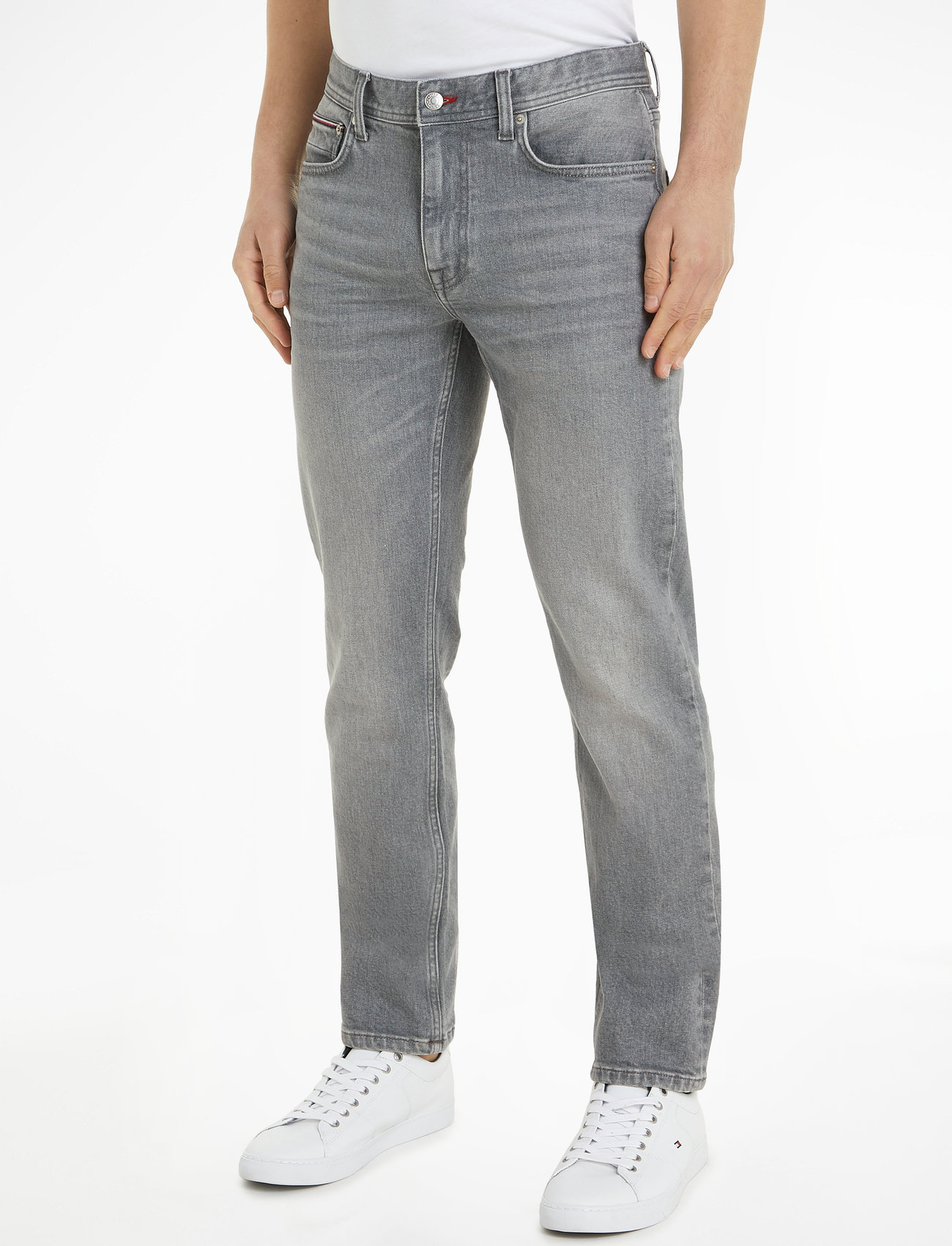 Tommy Hilfiger - STRAIGHT DENTON STR TUXIS GREY - regular jeans - tuxis grey - 1