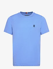 Tommy Hilfiger - MONOGRAM IMD TEE - basic t-shirts - blue spell - 0