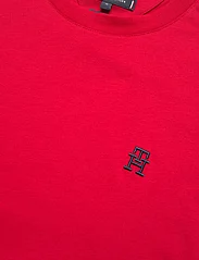 Tommy Hilfiger - MONOGRAM IMD TEE - basis-t-skjorter - primary red - 2