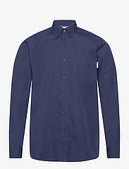 Tommy Hilfiger - PAPERTOUCH MONOTYPE RF SHIRT - basic skjorter - carbon navy - 0