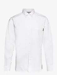 Tommy Hilfiger - PAPERTOUCH MONOTYPE RF SHIRT - basic skjortor - optic white - 0