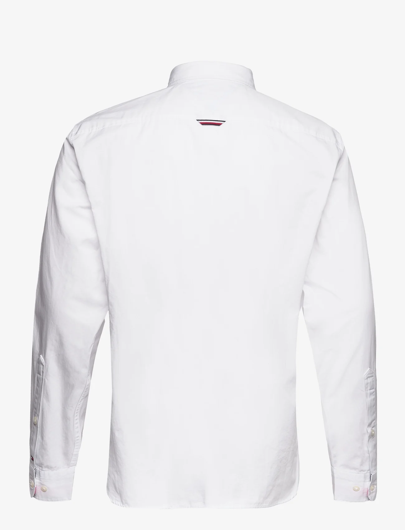 Tommy Hilfiger - PAPERTOUCH MONOTYPE RF SHIRT - laisvalaikio marškiniai - optic white - 1