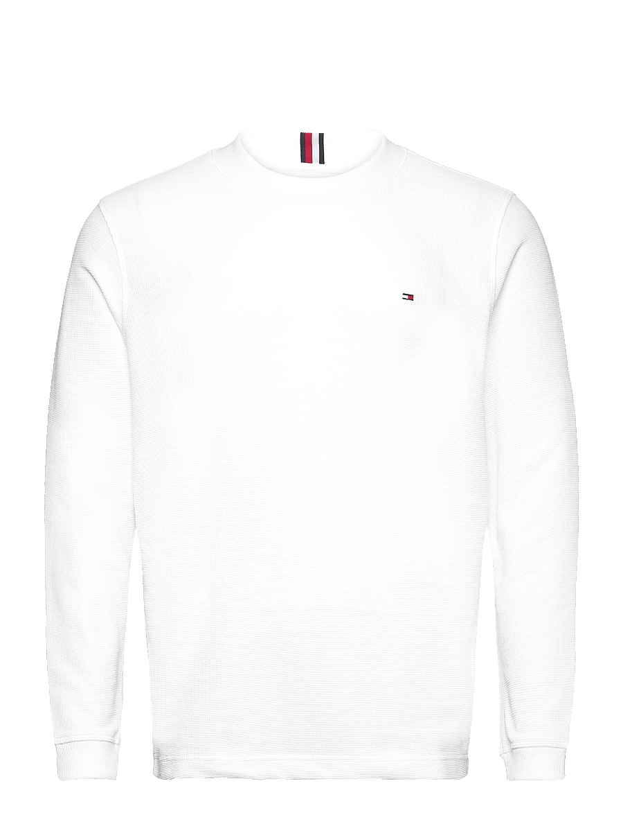 Tommy Hilfiger - TEXTURED LS TEE - white - 1