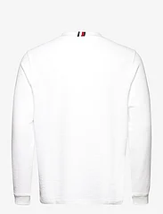 Tommy Hilfiger - TEXTURED LS TEE - langermede t-skjorter - white - 1