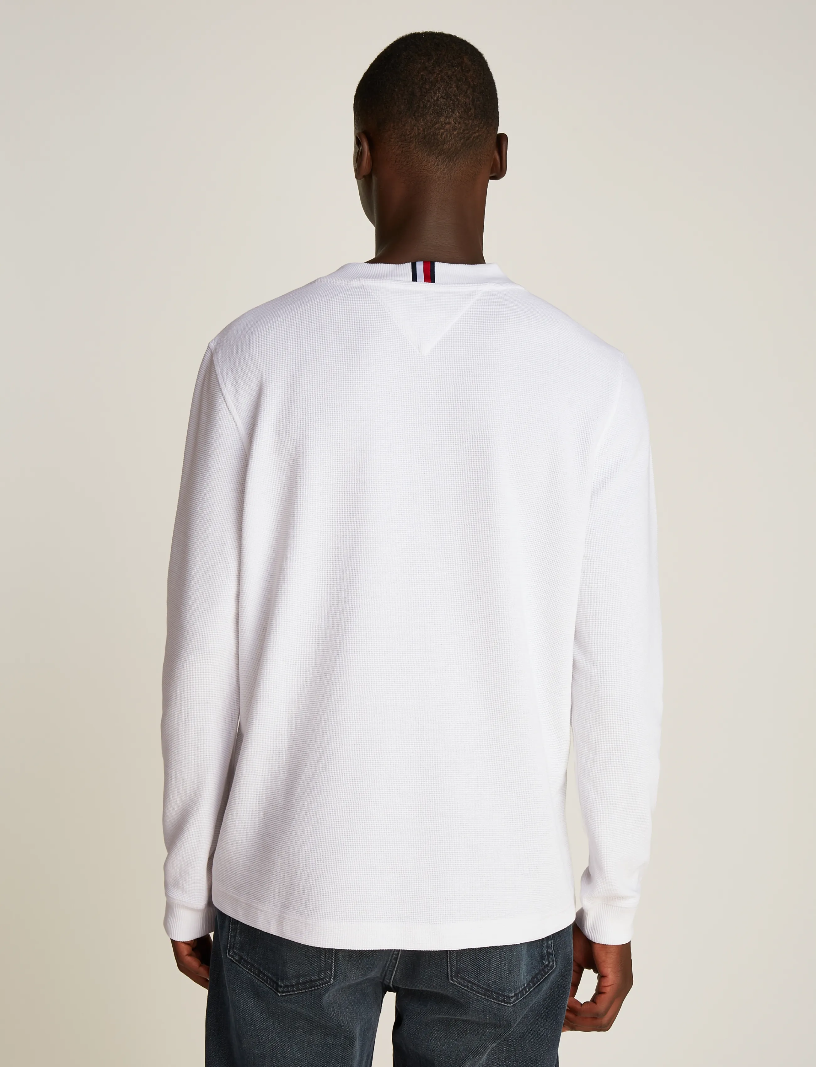 Tommy Hilfiger - TEXTURED LS TEE - white - 3