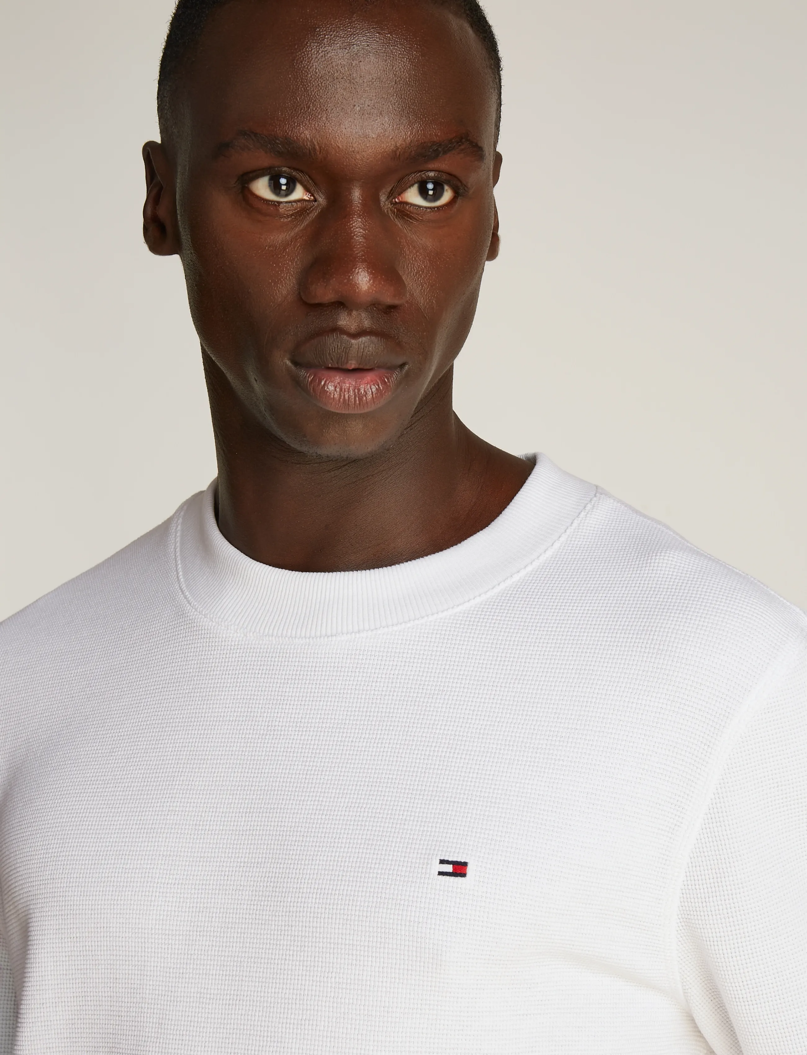 Tommy Hilfiger - TEXTURED LS TEE - white - 4