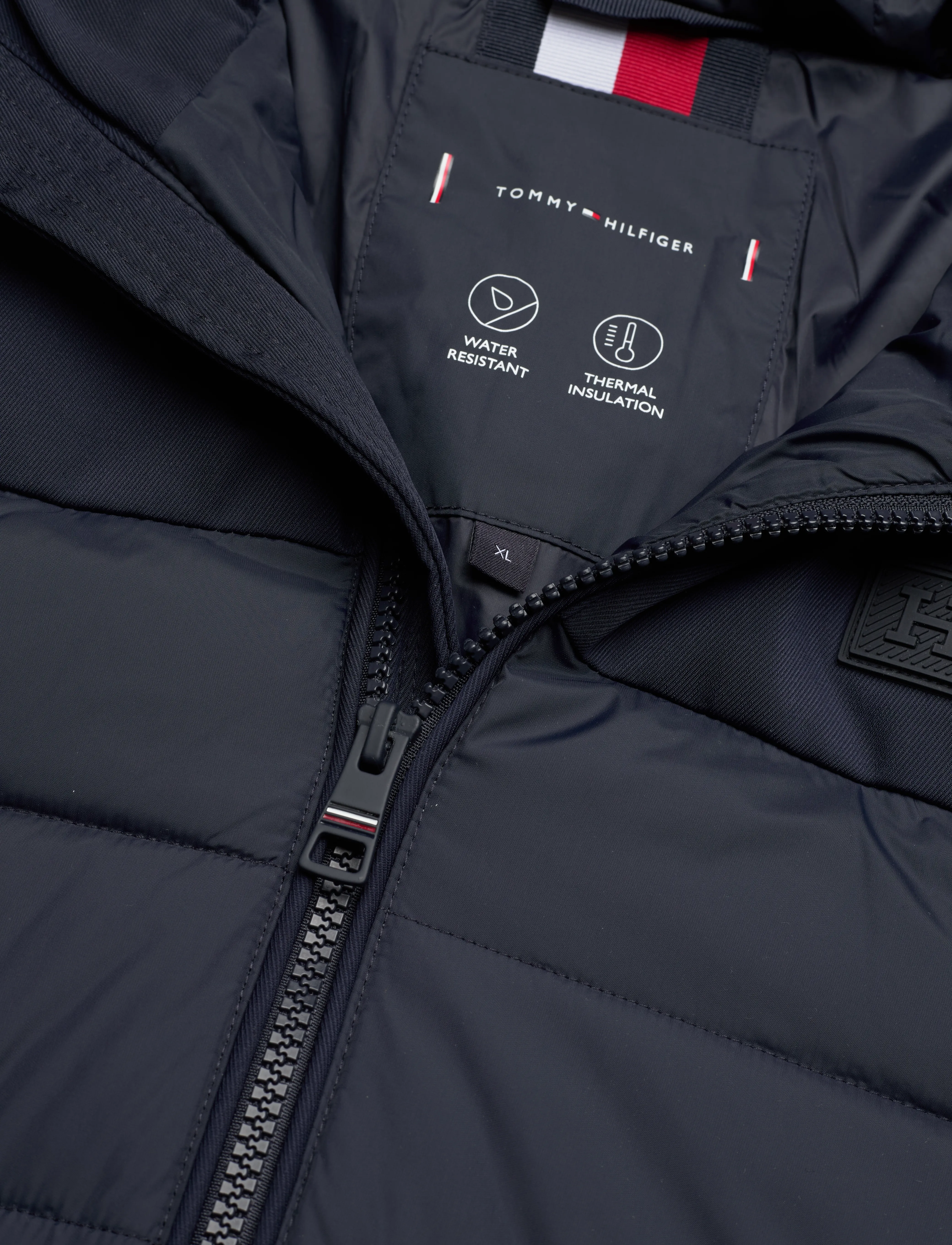 Tommy Hilfiger - MID NEW YORK HOODED JACKET - desert sky - 2
