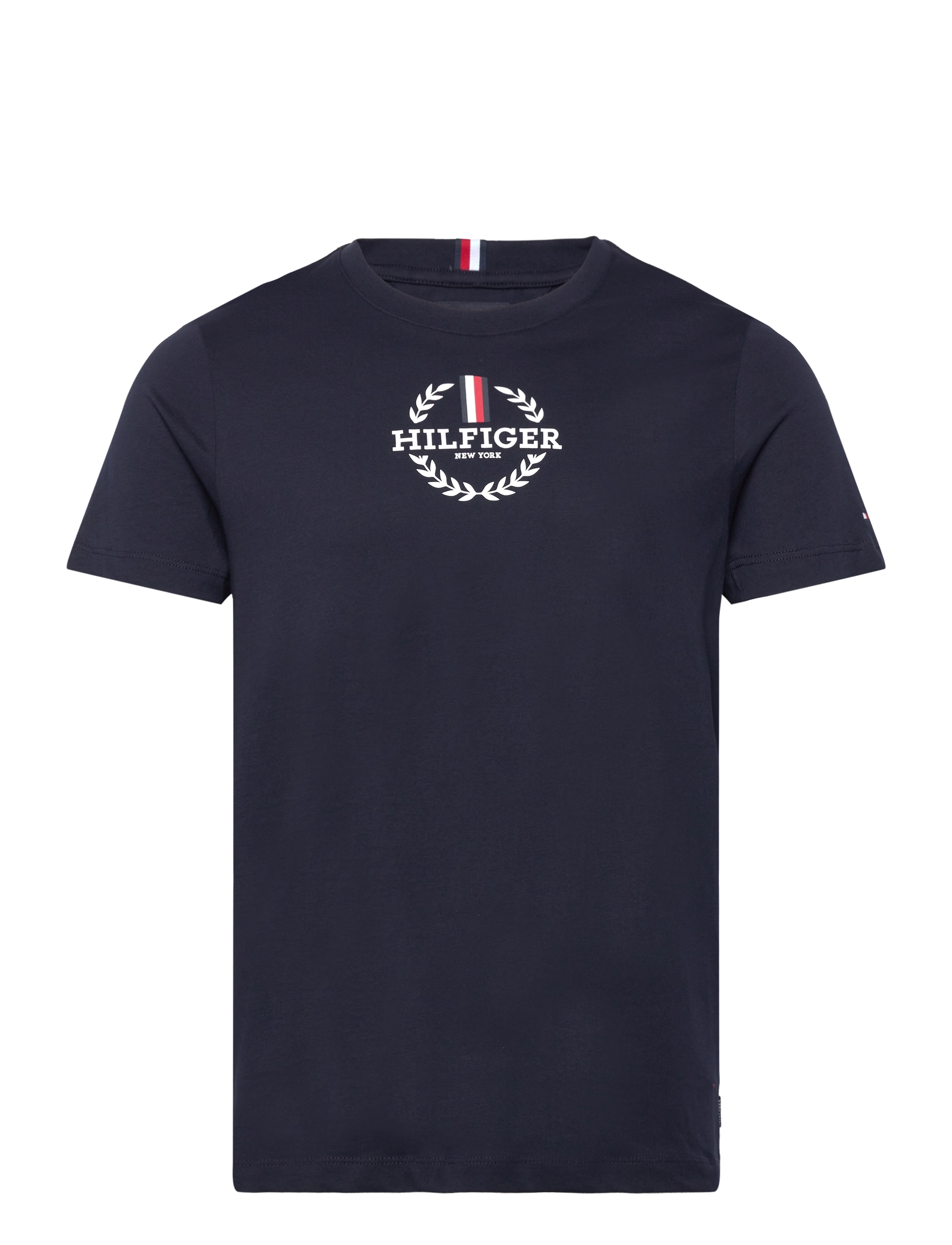 GLOBAL STRIPE WREATH TEE - DESERT SKY