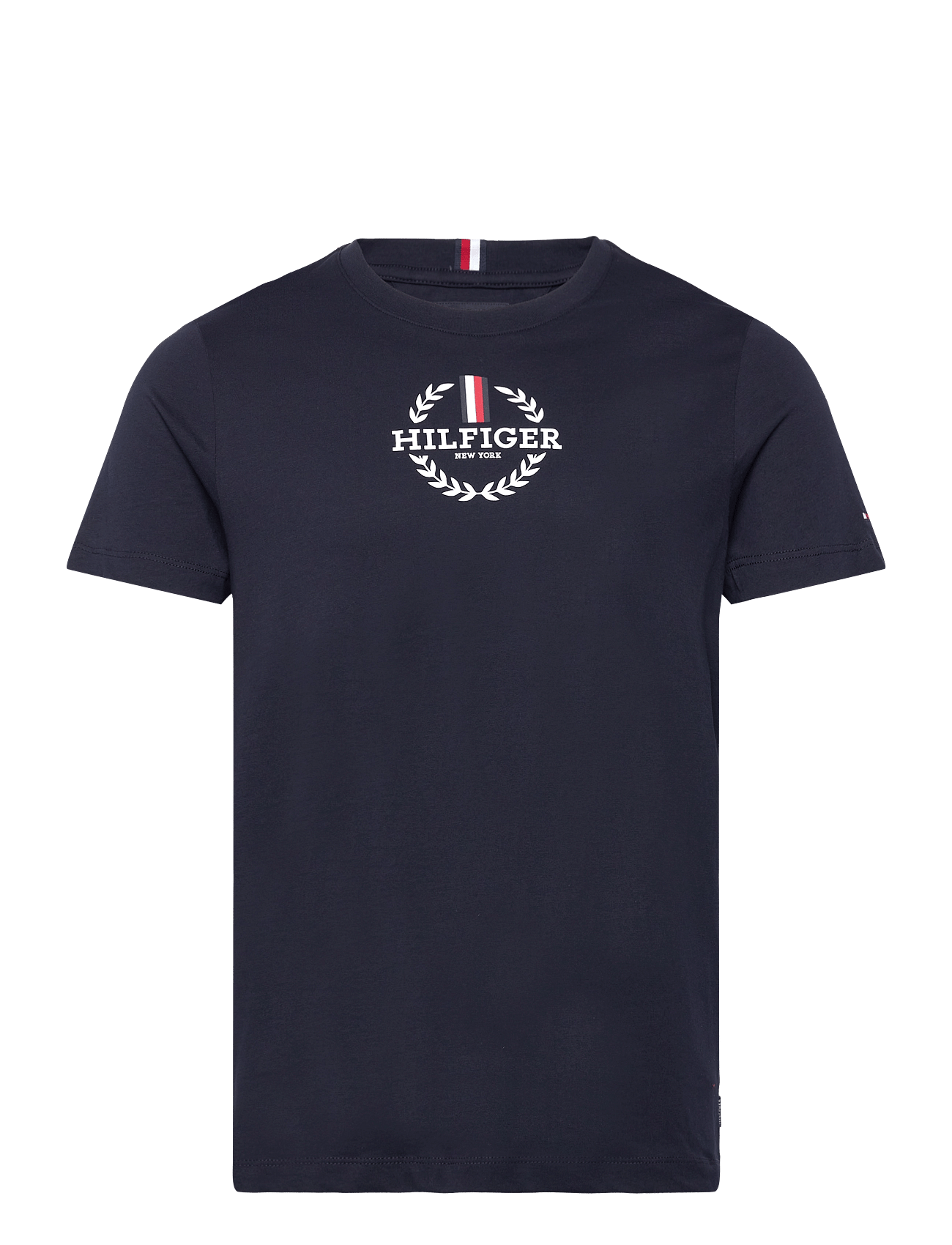 GLOBAL STRIPE WREATH TEE - DESERT SKY