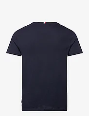 Tommy Hilfiger - GLOBAL STRIPE WREATH TEE - kortärmade t-shirts - desert sky - 1