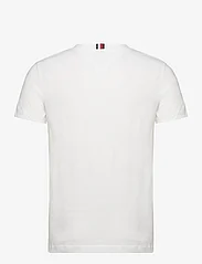 Tommy Hilfiger - GLOBAL STRIPE WREATH TEE - kortärmade t-shirts - white - 1