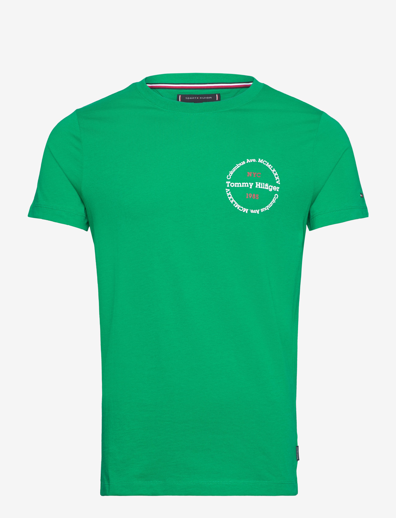 Tommy Hilfiger - HILFIGER ROUNDLE TEE - olympic green - 0