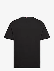 Tommy Hilfiger - HILFIGER 85 TEE - short-sleeved t-shirts - black - 1