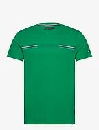 STRIPE CHEST TEE - OLYMPIC GREEN