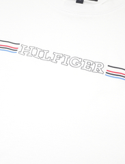 Tommy Hilfiger - STRIPE CHEST TEE - kortärmade t-shirts - white - 2