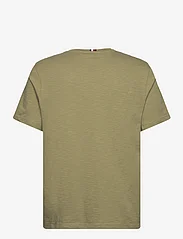 Tommy Hilfiger - HILFIGER ARCHED TEE - kortærmede t-shirts - faded olive - 1
