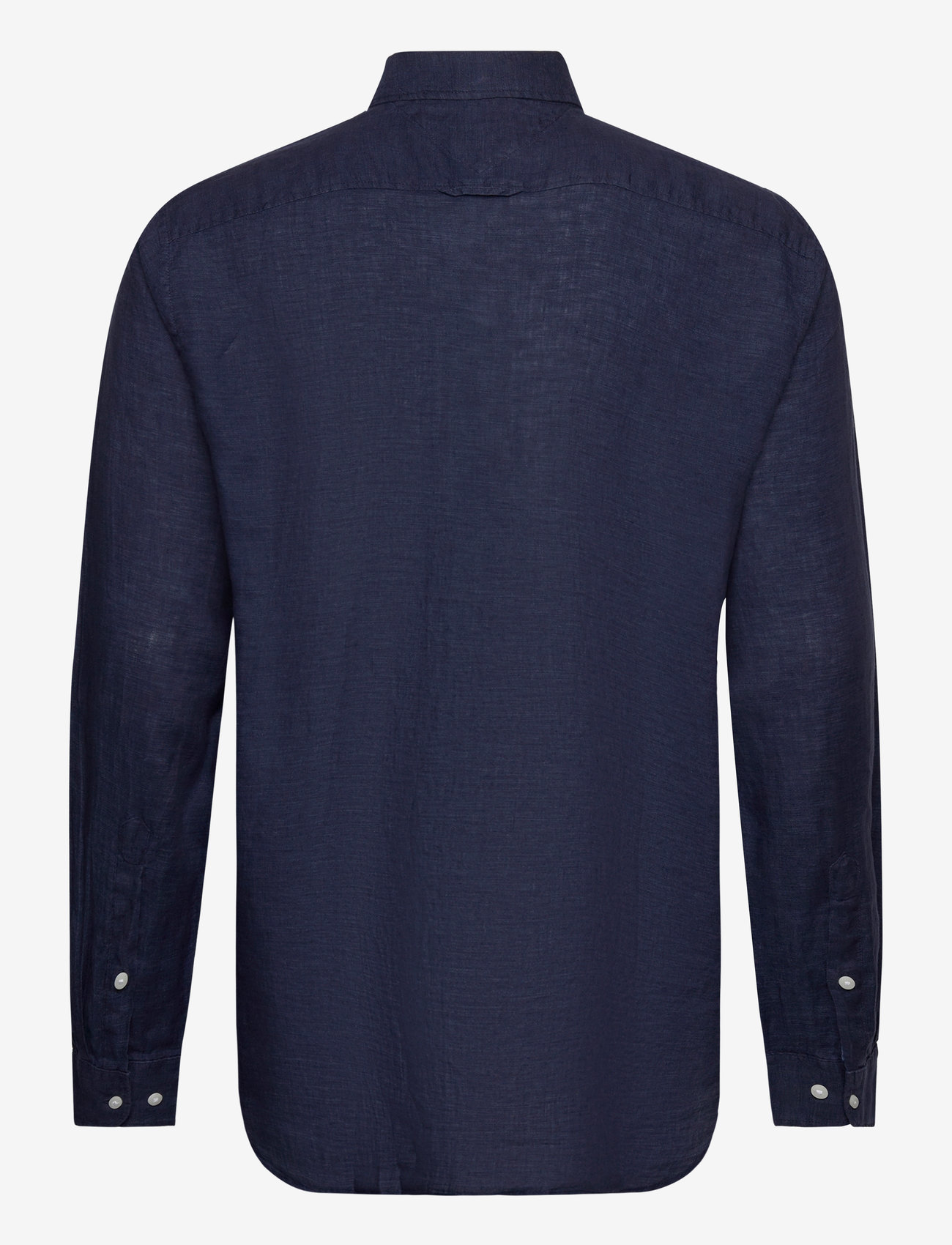 Tommy Hilfiger - PIGMENT DYED LI SOLID RF SHIRT - basic skjortor - carbon navy - 2