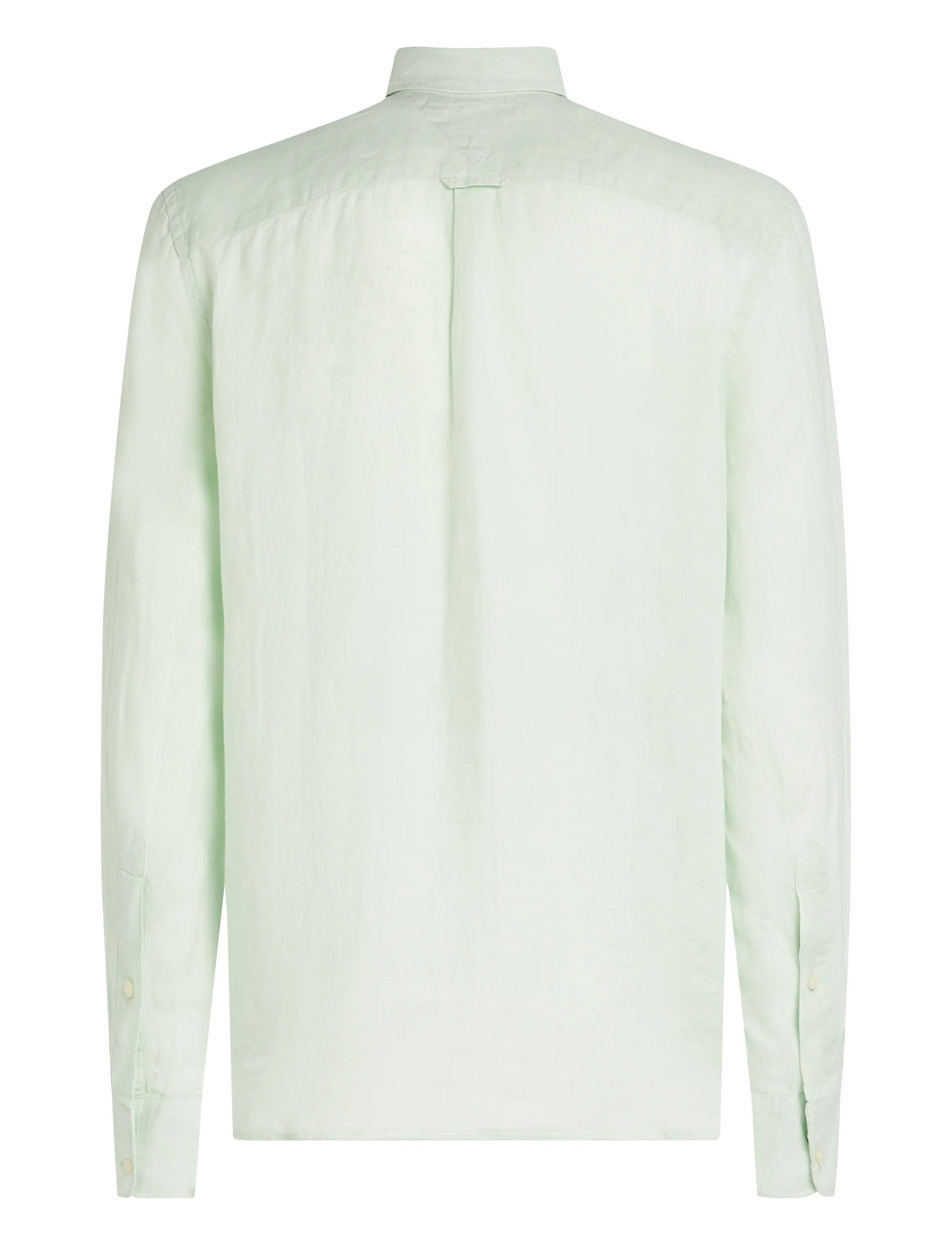 Tommy Hilfiger - PIGMENT DYED LI SOLID RF SHIRT - linased särgid - opal green - 4
