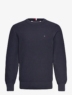 OVAL STRUCTURE CREW NECK, Tommy Hilfiger