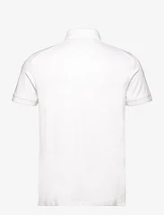 Tommy Hilfiger - DC INTERLOCK ZIP SLIM POLO - polo marškinėliai trumpomis rankovėmis - white - 1