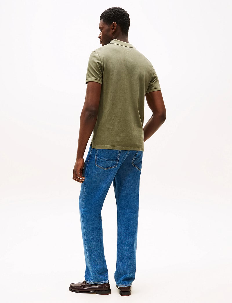 Tommy Hilfiger - GARMENT DYE REG POLO - kortärmade pikéer - battle green - 3