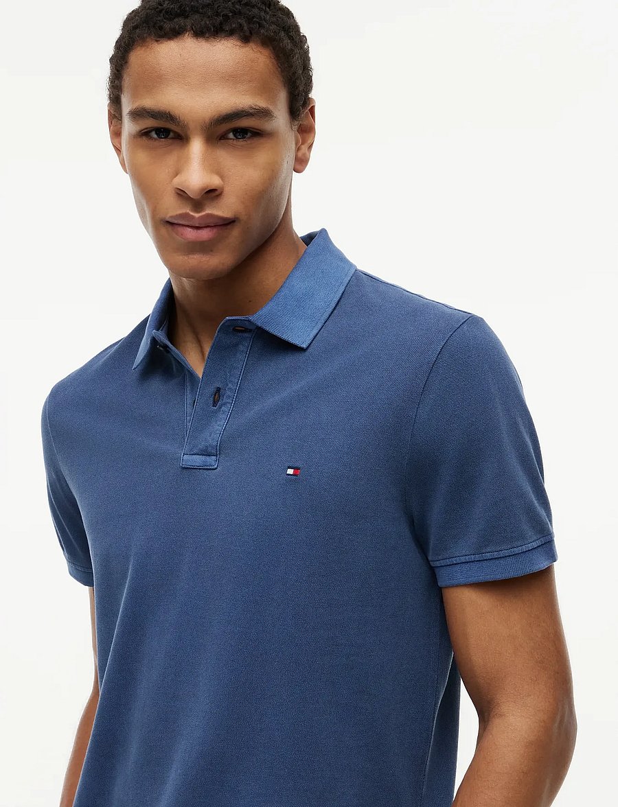 Tommy Hilfiger - GARMENT DYE REG POLO - kurzärmelig - carbon navy - 3