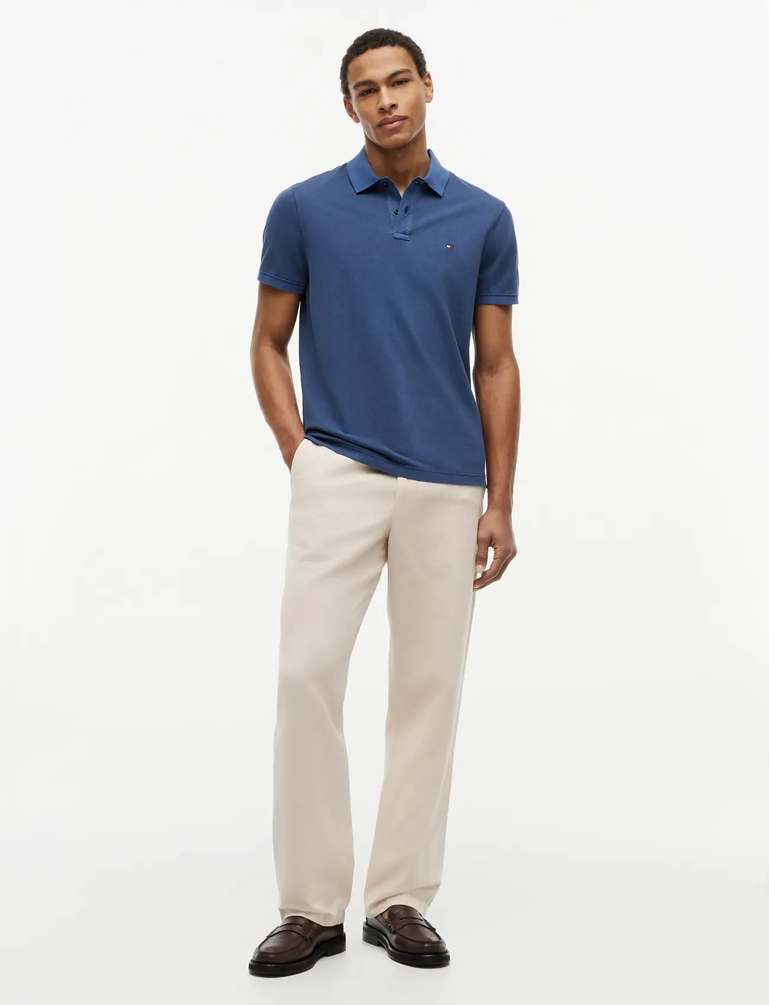 Tommy Hilfiger - GARMENT DYE REG POLO - kurzärmelig - carbon navy - 4