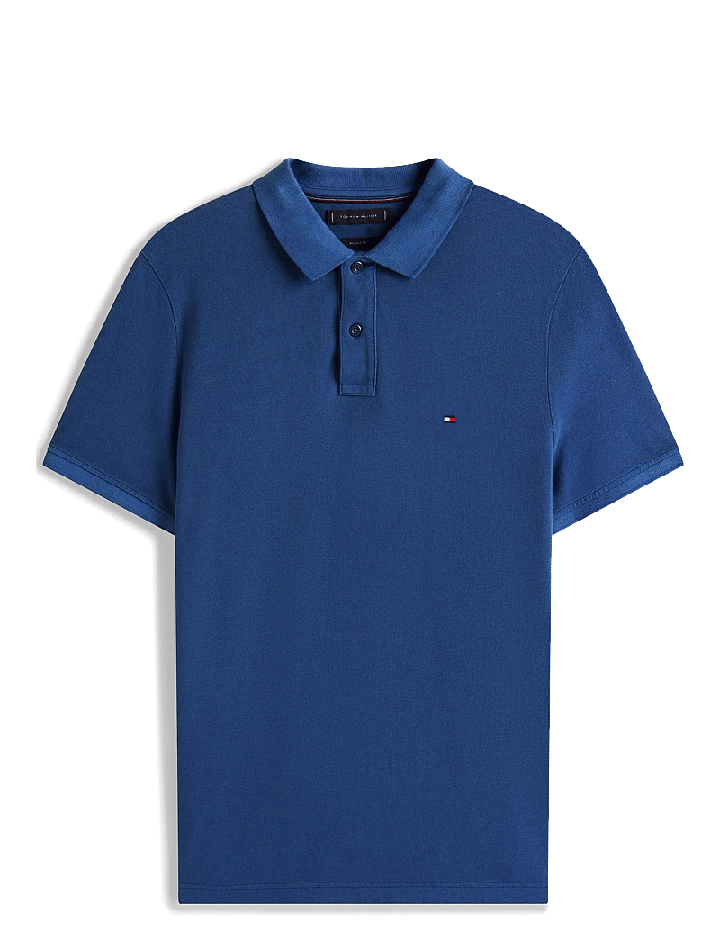 Tommy Hilfiger - GARMENT DYE REG POLO - kortärmade pikéer - preppy navy - 1
