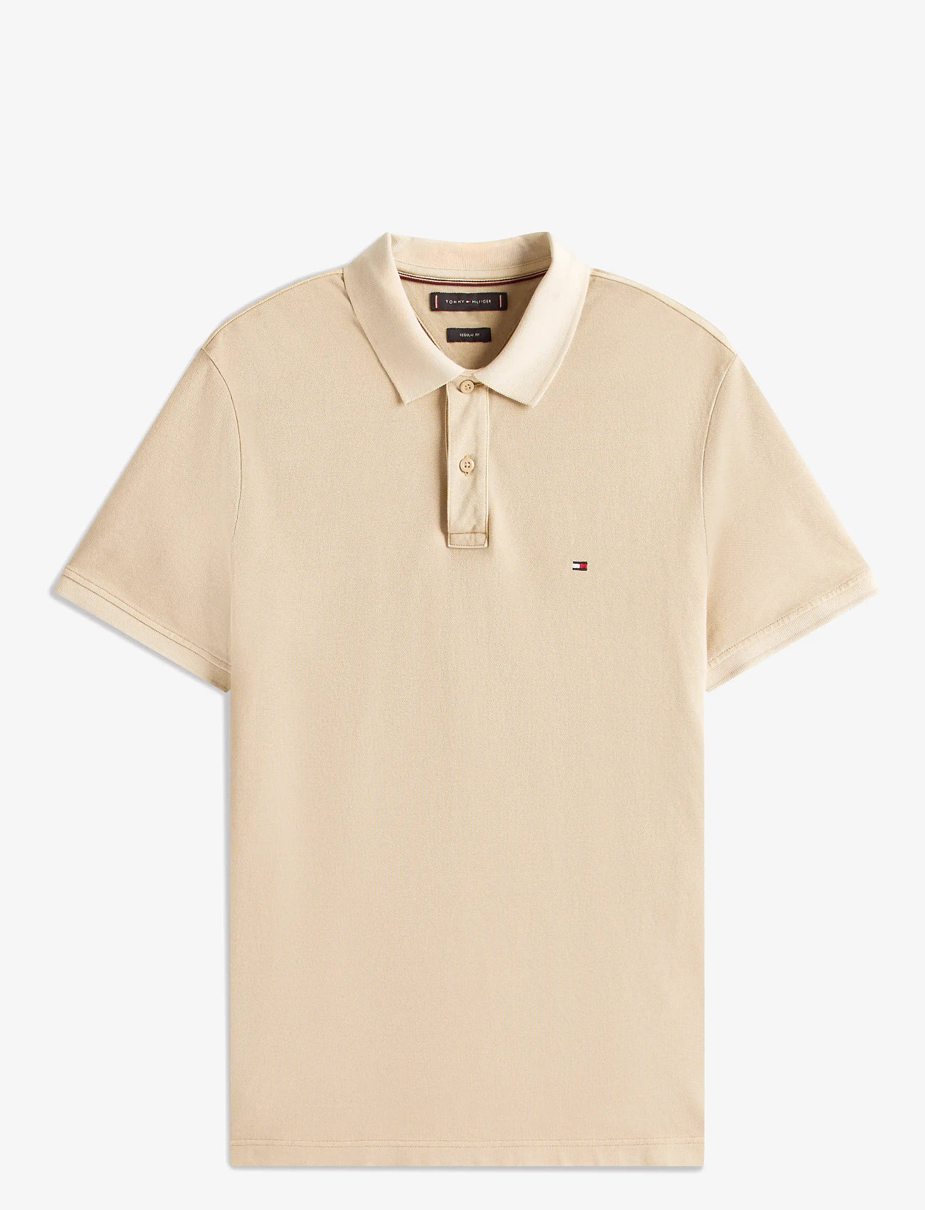 Tommy Hilfiger - GARMENT DYE REG POLO - kortærmede poloer - sandalwood - 1